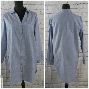 Women's Long Sleeve Button Down Dress